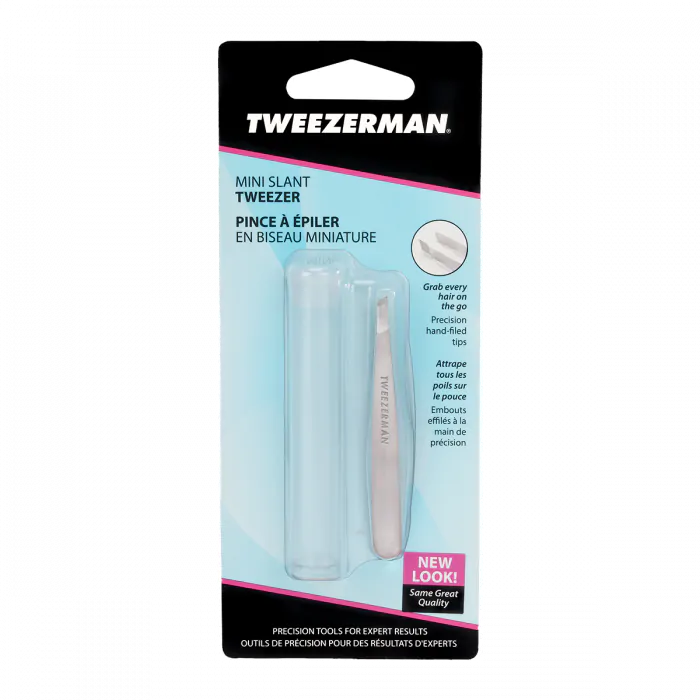Tweezerman - MINI Slant Tweezer Klassiek Stainless Steel