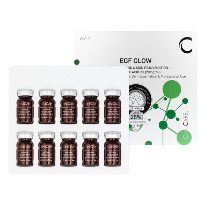 CLINICCARE EGF Glow Ampullen - 10 x 8ml main product photo