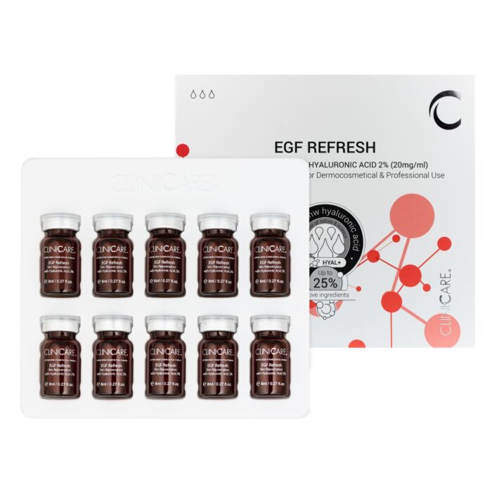 CLINICCARE EGF Refresh Ampullen - 10 x 8ml main product photo