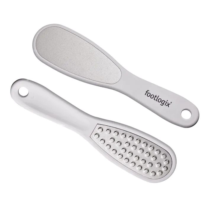 Footlogix Double-Sided Rubberized Handle-Vijl - Coarse/Fine