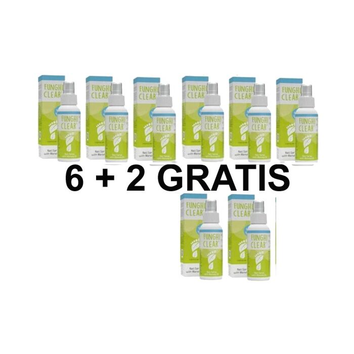 Funghi Clear - ACTIE: 6 flesjes 89 ML + 2 GRATIS main product photo