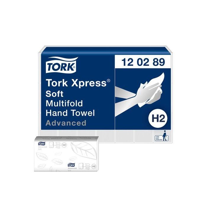 Tork Premium X-Soft H2 -zigzag gevouwen, verpakking a 21 stuks main product photo