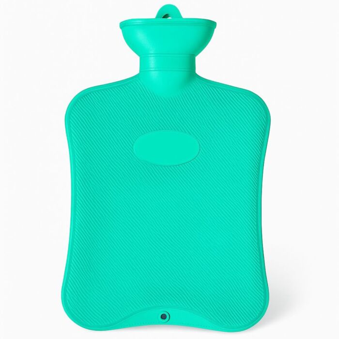 Warmwater kruik 2L geribbeld kleur Groen main product photo