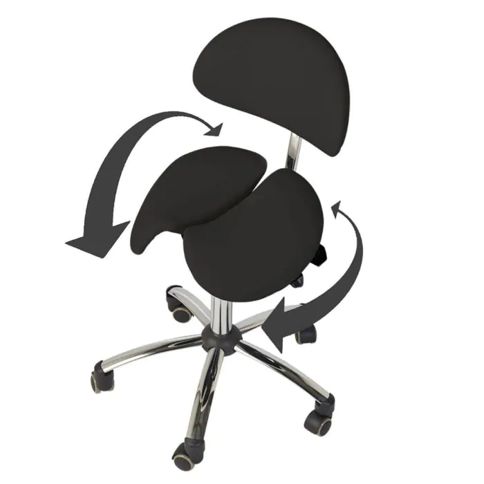 Vlinder Tabouret - WING met rug