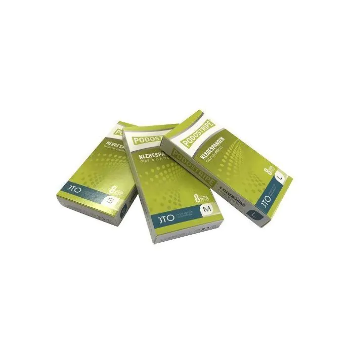Podostripe Nagelbeugels - 8 stuks