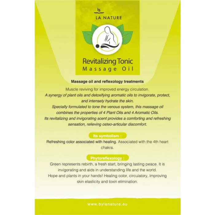 By La Nature Revitalising Tonic Massage Oil - 200ml
