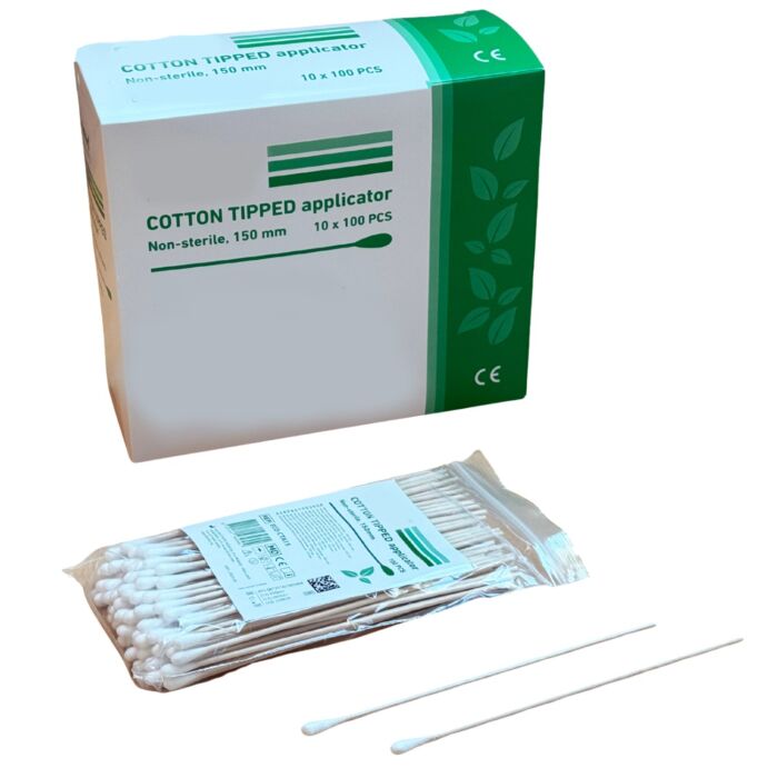 Wattenstaafjes lang 15 cm / enkele tip main product photo