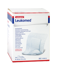 Leukomed  Steriel Wondcompres 8cm x 10cm  50st