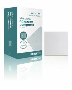 Gaas compres steriel - 5x5 cm per 100 stuks verpakt