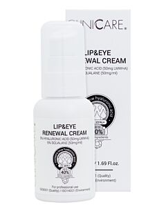 CLINICCARE Lip & Eye Renewal Cream - 50 ml