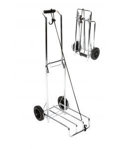 Inklapbare trolley - Verchroomd staal 40kg