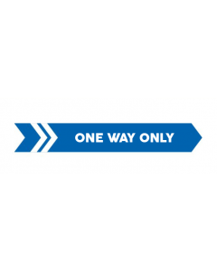 Vloersticker - ''One Way'' 