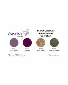 Astonishing Nails LED Color Gels - Autumn/Winter