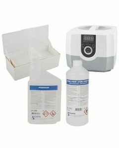 Desinfectie startpakket: Ultrasoon reiniger + Alcohol + Podisan + desinfectiebak