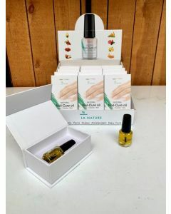 By La Nature Display Natural Nail-Cure oil 12x10ml 