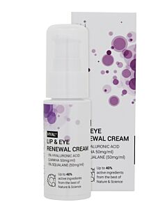 CLINICCARE Hyal + Lip & Eye Renewal cream 30 ml