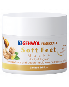 LIMITED EDITION Gehwol Fusskraft Soft Feet Masker Honing & Gember - 50 ml