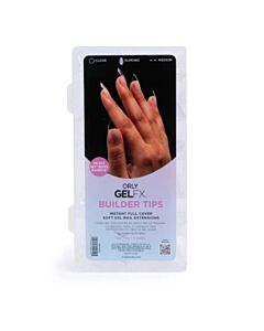 GELFX Builder Tip Box: Medium Almond 