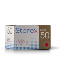 Sterex Blend Naalden - Goud - F-Schacht Twopiece - Regular