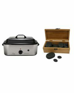 Hot Stone Eco Set: Grote Heater + 30 stenen Hot Stone Eco Set: Grote Heater + 30 stenen