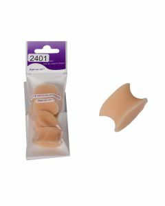 Teenspreider Diabolo Softgel Huidskleur Small - 4 stuks 