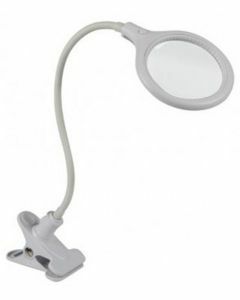 Mini Loeplamp LED (30) Slank met Flexnek en klem diopt. 5