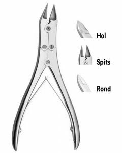 PodoProf Dubbel Scharnier tang 12,5 cm 