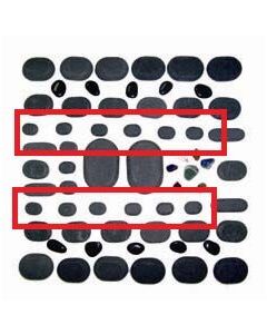 USA Hot Stones - Losse Steen - Small USA Hot Stones - Losse Steen - Small