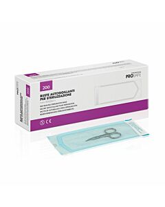 Sterilisatie zakjes 9x26 cm per 200 stuks