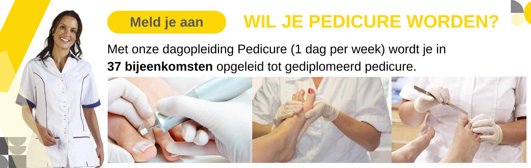 banner pedicure opleiding