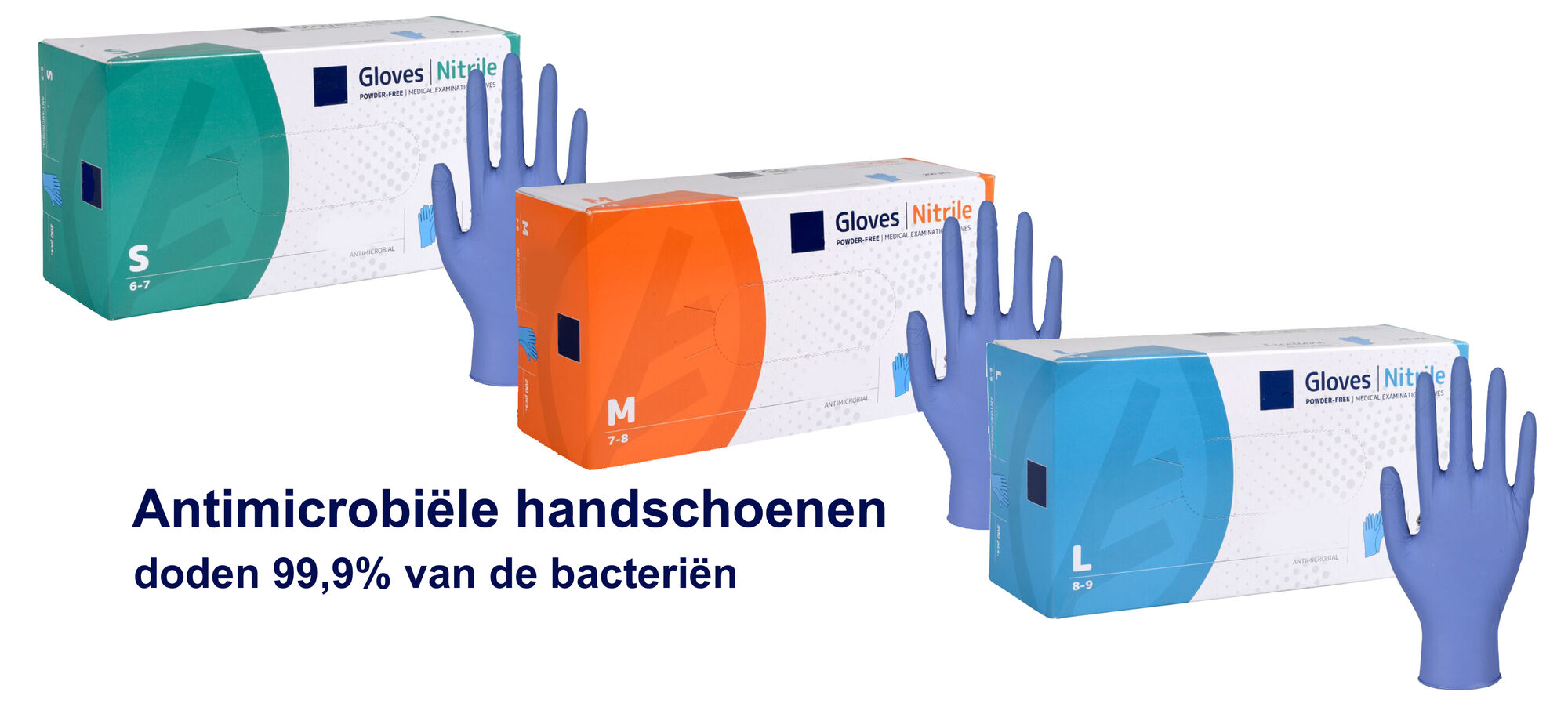 Antimicrobiële handschoenen